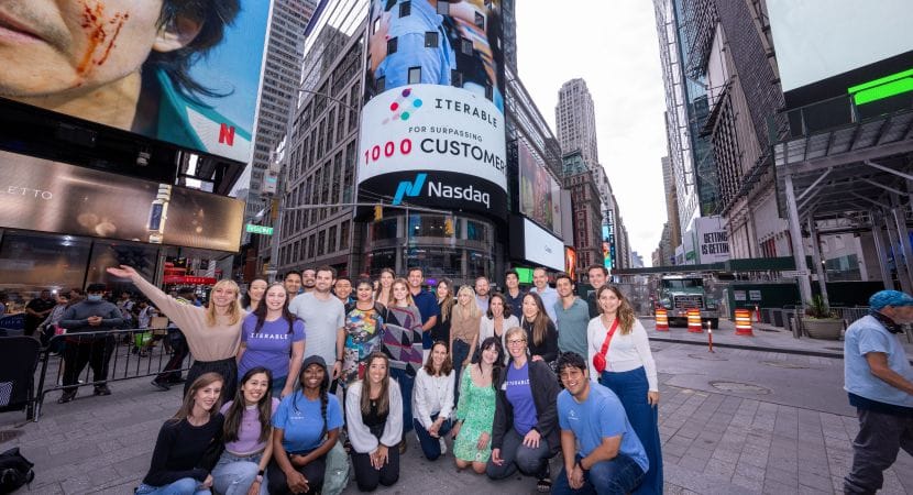 Iterable celebrates surpassing 1000 customer milestone in NYC!