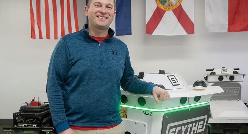 Scythe Robotics Senior Software Engineer Evan Kaufman