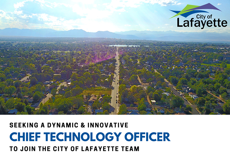Chief Technology Officer City of Lafayette