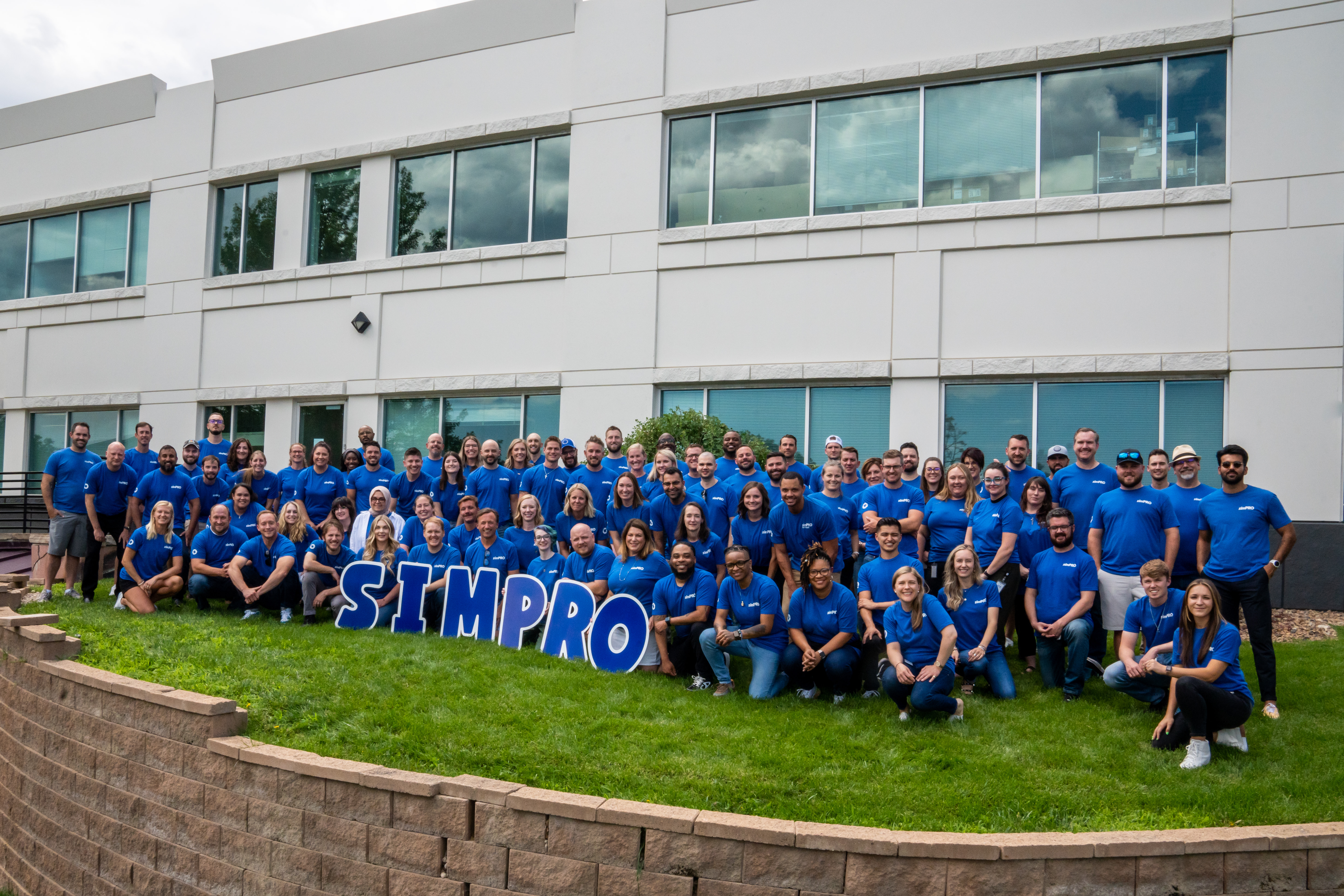 The simPro Software Group team