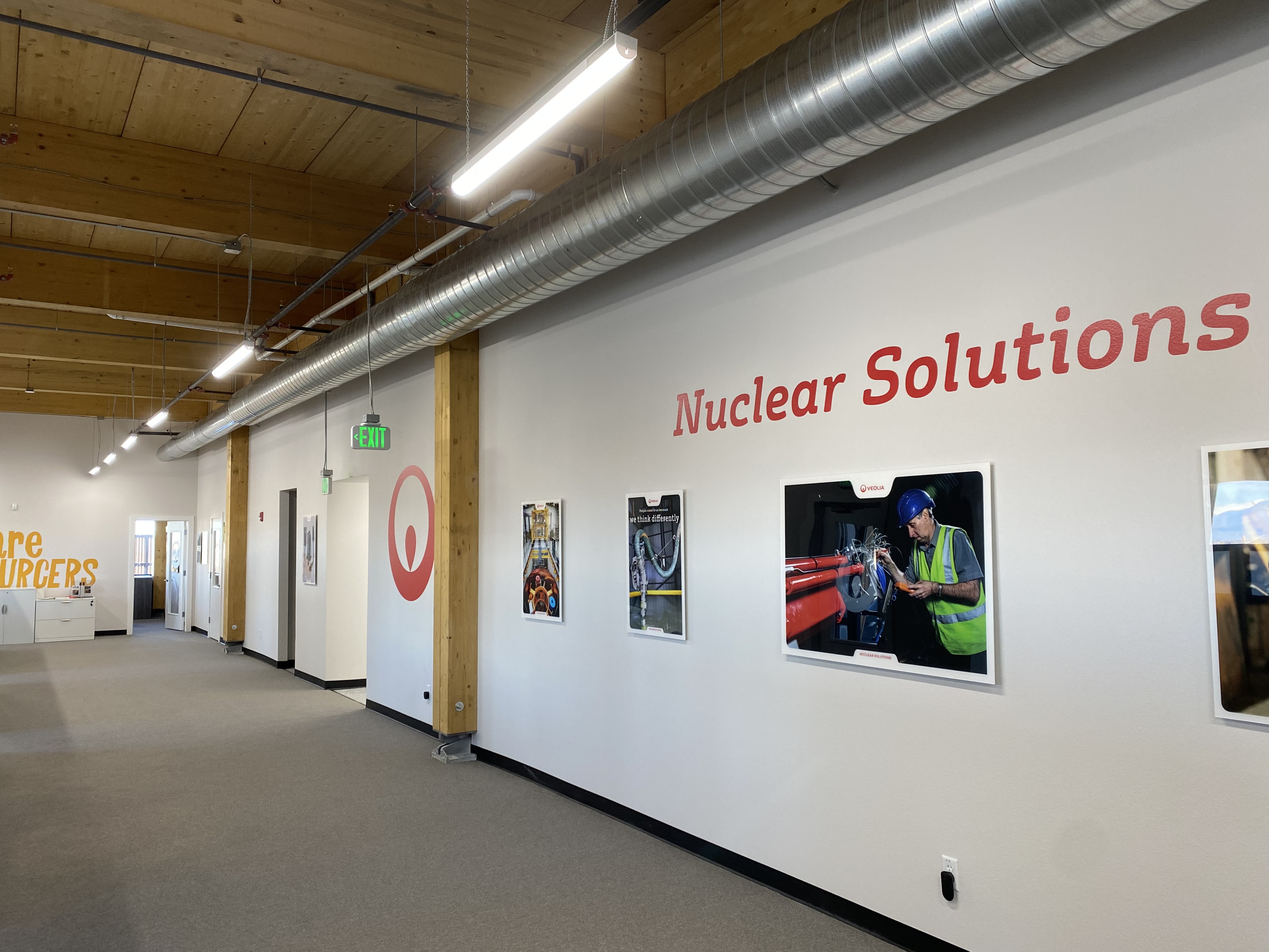 The interior of Veolia Nuclear Solutions’ (VNS) newly opened Lafayette facility.