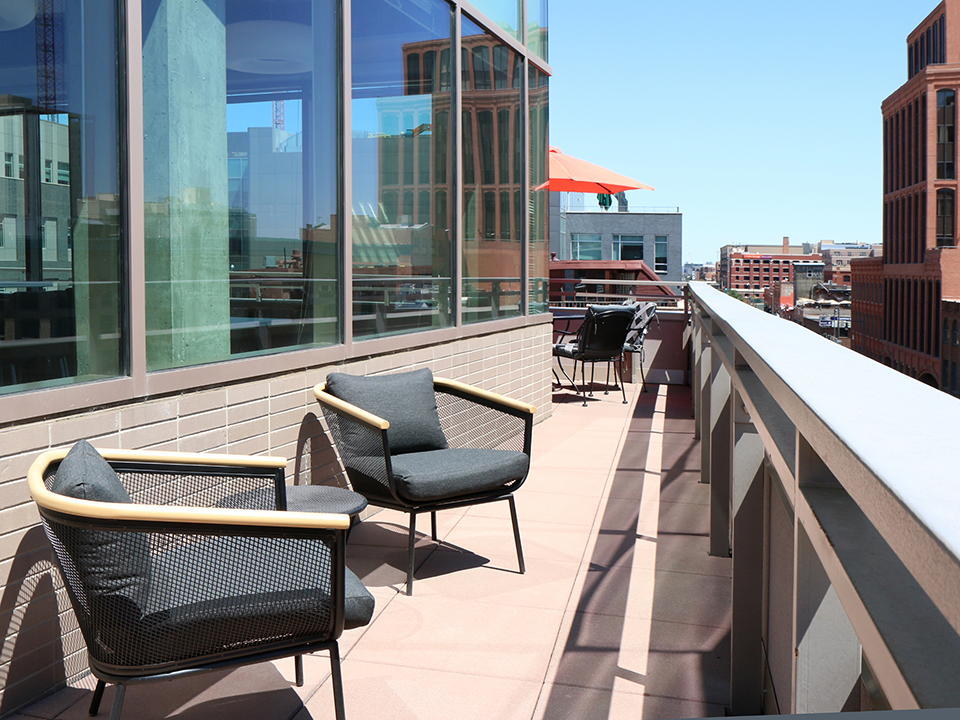 downtown denver office rooftop