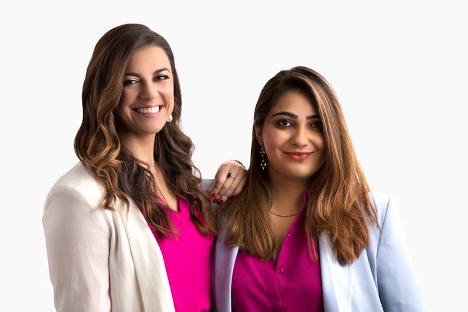 Spekit founders Melanie Fellay Zari Zahra