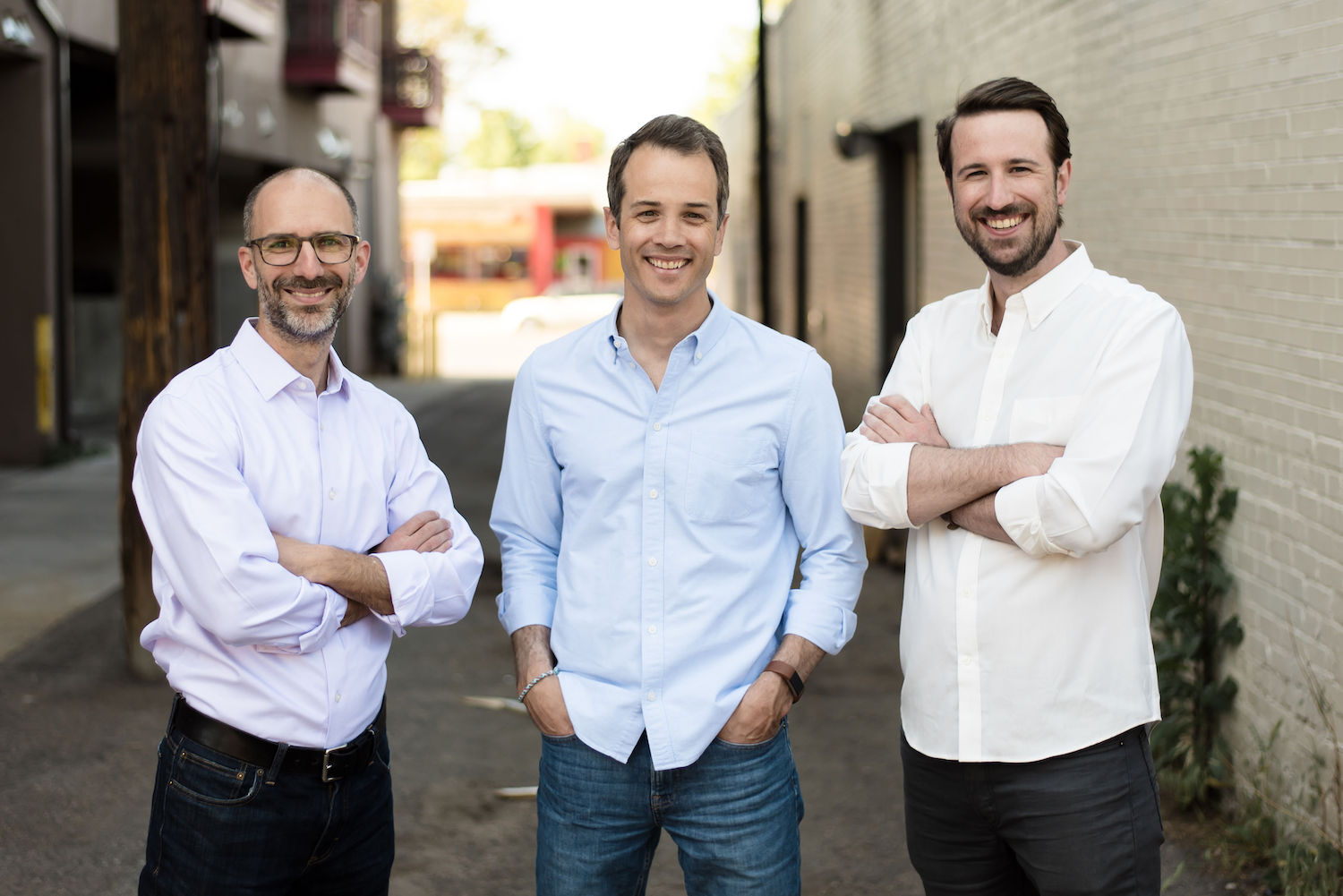 Parsyl co-founders, pictured from left, are Chief Product Officer Alex Haar, CEO Ben Hubbard and CTO Mike Linton.