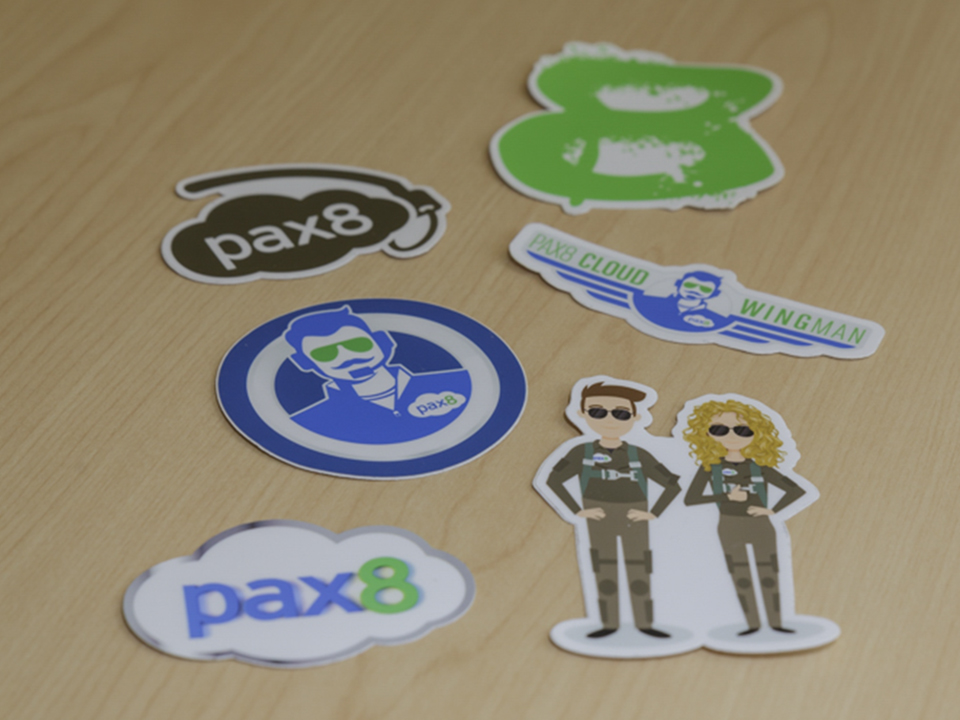 Pax8 logos