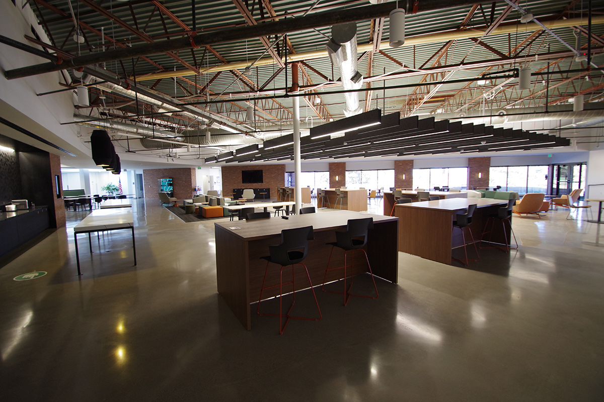 Inside of Project UV office