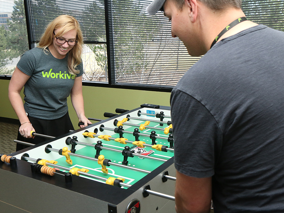 Foosball match