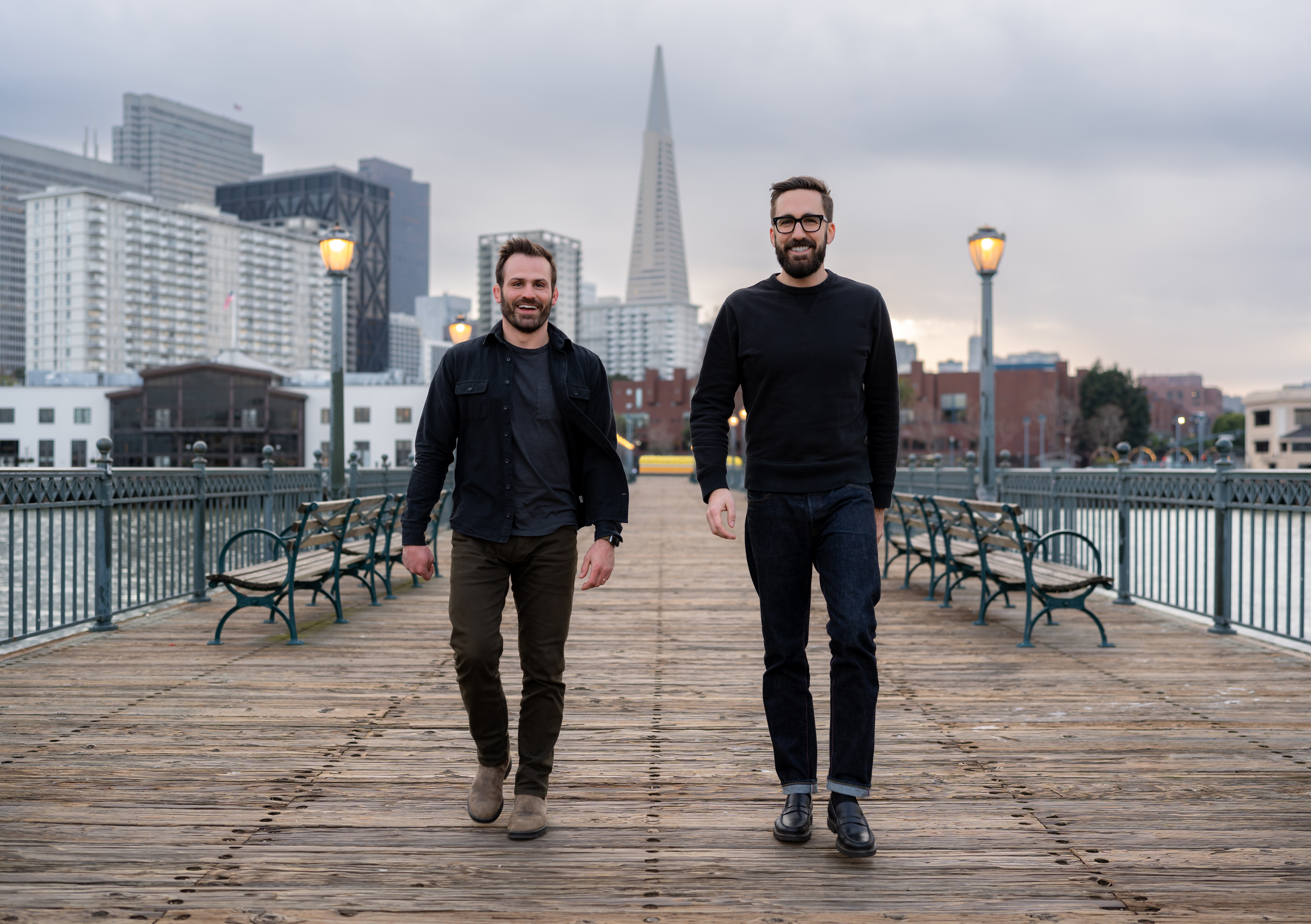 Two Boxes co-founders Kyle Bertin, CEO, and Evan Stalter, CPO.