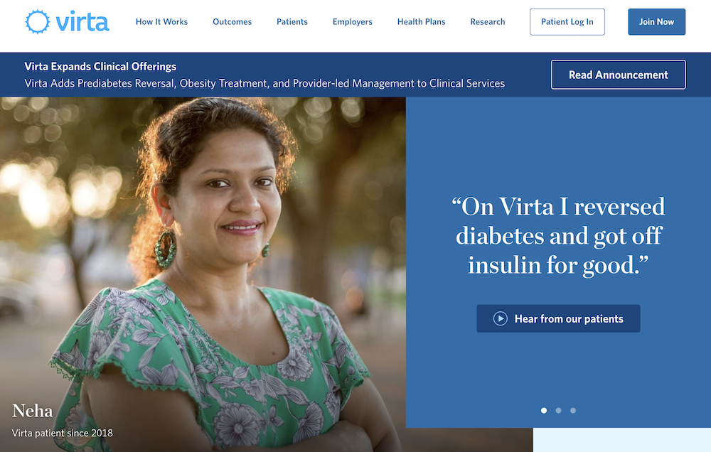Virta Health healthcare startups Colorado