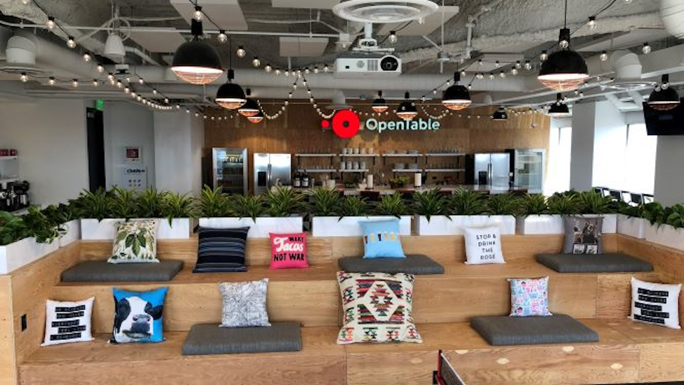 OpenTable top office spaces Colorado tech