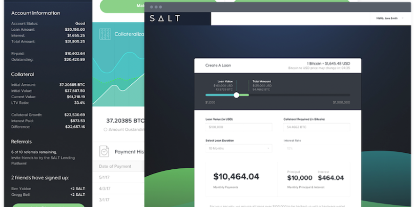 salt lending blockchain company colorado