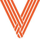 Vartega woven V logo