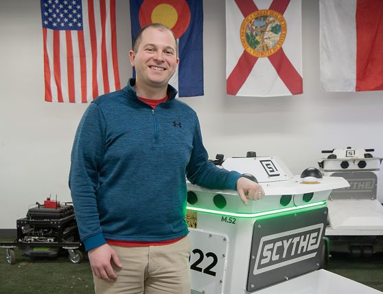 Scythe Robotics Senior Software Engineer Evan Kaufman