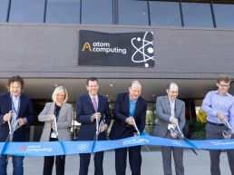 Atom Computing’s ribbon-cutting event for its new Boulder facility
